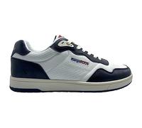 KangaROOS K-Slam One, Zapatillas Unisex Adulto, White/Jet Black, 40 EU