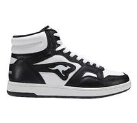 KangaROOS K-Slam Point Mid, Zapatillas Unisex Adulto, Color Blanco y Negro, 39 EU