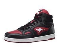 KangaROOS K-Slam Point Mid, Zapatillas Unisex Adulto, Jet Black Rouge, 47 EU