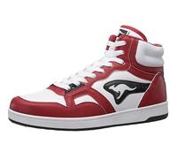 Kangaroos K-Slam Point Mid Zapatillas Unisex, Rouge Jet Black, 47 EU