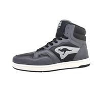 Kangaroos K-Slam Point Mid - Zapatillas Unisex (Talla 40), Steel Grey Jet Black, 40