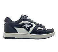 KangaROOS K-Slam Point, Zapatillas Unisex Adulto, Color Blanco y Negro, 39 EU