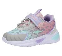 KangaROOS K-SLG Kauai EV Zapatillas Deportivas para niña, Color Gris Vapor, Color Gris/Rosa, Talla 26 EU, Vapor Grey Rosewater, 26 EU