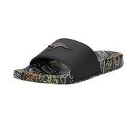KangaROOS K-Slide Print, Sandalia, Jet Black Play, 35 EU
