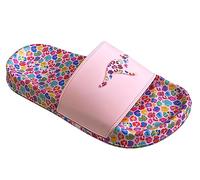 KangaROOS K-Slide Print, Sandalia Mujer, Frost Pink Leo, 38 EU