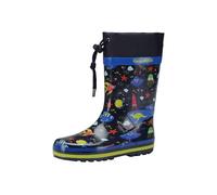 KangaROOS K-summerrain, Botas Unisex niños, Dk Navy Fishy, 30 EU