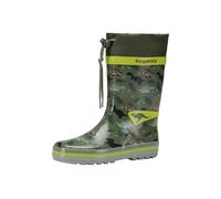 KangaROOS K-summerrain, Botas Unisex niños, Olive Dino Adventure, 30 EU