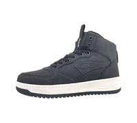 Kangaroos K-Top Power Mid Zapatillas Deportivas para Mujer, Negro Azabache, 37 EU