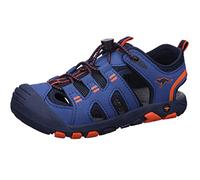 KangaROOS K-Trek Jam, Sandalia Hombre, Navy Flame, 37 EU