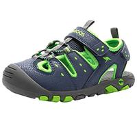 KangaROOS K-Trek, Sandalia Hombre, Dk Navy Lime, 38 EU