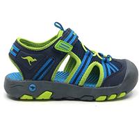 KangaROOS K-Trek Trail, Sandalia Hombre, dk Navy/Lime, 39 EU