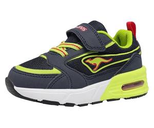 KangaROOS K-XI Reto Ev, Zapatillas Bebé-Niños, Dk Navy Lime, 21 EU