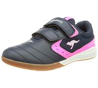 KangaROOS K5-Court V, Zapatillas Mujer, Dk Navy Neon Pink, 38 EU