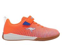 KangaROOS K5-Hover Ev, Zapato de Tribunal Interior Unisex niños, Naranja neón y Blanco, 29 EU