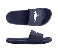 KangaROOS Kangaslide, Slides Unisex Adulto, Azul Marino, 47 EU
