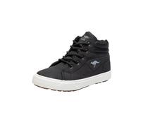 KangaROOS Kavu I High-Top Zapatillas de Niños Negro Unisex Forrado Invierno