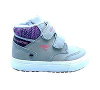 KangaROOS KAVU Primo V, Zapatillas Niñas, Vapor Grey Dusty Rose, 26 EU