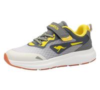 KangaROOS KB-Pang Ev, Zapatillas, Vapor Grey Neon Yellow, 31 EU
