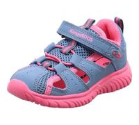 KangaROOS Ki-Rock Lite Ev, Sandalia Niñas, Midnight Blue Daisy Pink OC, 21 EU