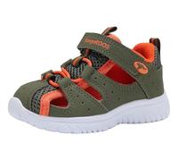 KangaROOS Ki-Rock Lite Ev, Sandalia Unisex niños, Olive Flame, 23 EU