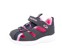 KangaROOS Ki-Rock Lite Ev, Zapatillas Unisex niños, Blau (Dark Navy/Daisy Pink 4204), 24 EU