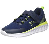 KangaROOS Kq-Fleet II Ev, Zapatillas Unisex Adulto, Dk Navy Lime, 39 EU
