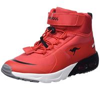 KangaROOS Kx-hidro, Zapatillas Unisex Adulto, Fiery Red Jet Black, 37 EU