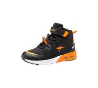 KangaROOS KX-Hydro Botas Altas Unisex Para Niños Impermeables Negros/Naranjas