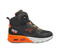 KangaROOS Kx-Raptor Hi XT, Zapatillas Unisex Adulto, Jet Black Neon Orange, 40 EU
