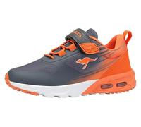 KangaROOS Kx-Tempo Ev, Zapatillas, Raven Vibrant Orange, 30 EU