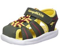 KangaROOS Sandalias K-grobi unisex para niños, Olive Sun Yellow, 27 EU