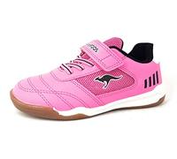 KangaROOS Zapatillas Deportivas K-bilyard Ev para Mujer, Neon Pink Jet Black, 39 EU