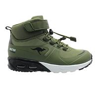 KangaROOS Zapatillas High KX Hydro para niño, Olive Jet Black., 34 EU
