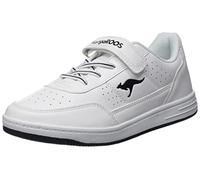 KangaROOS Zapatillas Unisex K-CP Gate EV, Color Blanco/Negro Jet, 39 EU