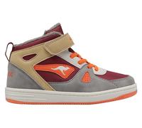KangaROOS Zapatillas Unisex para niños K-CP Kalley II EvSneaker, Cool Beige Leafy Jumpers, 34 EU