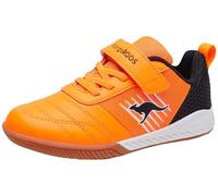 KangaROOS K5-Super Court Ev 52, Zapatillas, Neon Orange Jet Black 7950, 28 EU