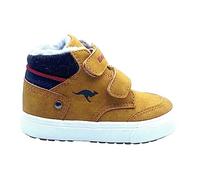KangaROOS Zapatillas unisex para niños Kavu Primo V, Tan Yellow Rouge, 21 EU