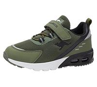 KangaROOS Zapatillas unisex para niños Kx-arg EV, Olive Jet Black, 37 EU