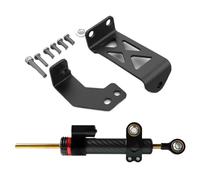 KANGBOZ Compatible con RA1250S 2021 2022 2023 2024 para RA1250 Kit Soporte De Soporte Estabilizador De Amortiguador De Dirección Motocicleta Piezas Universales Amortiguador dirección(Black)