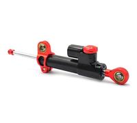 KANGBOZ Compatible con Z1000 para Z1000SX 2010 2011 2012 2013 2014 2015 Estabilizador De Dirección De Motocicleta Amortiguador Lineal Accesorios Universales Amortiguador dirección(Black-Red)