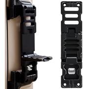KANGIKX Paso de bisagra de Puerta para Jeep, bisagra de Puerta Plegable con abridor de Botellas, Compatible con Jeep Wrangler 2018-2022 JL Unlimited y Gladiator 2020-2022JT, 1 Unidad, Negro (sin