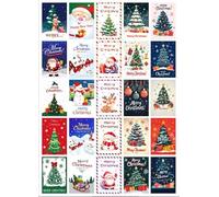 Kangnice (20 hojas) Tarjetas de bendición navideña con notas escritas a mano para felicitaciones navideñas Tarjetas navideñas
