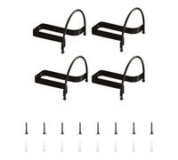 Kangnice 4 Piezas Organizadores de Sombreros y Llaves Montados en la Pared Fácil Instalación Percha para Sombreros de Estante de Almacenamiento para Pasillo o Baño Gancho Decorativo para Sombreros