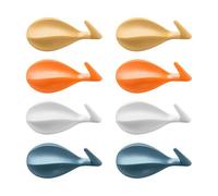 Kangnice 8 Piezas Colgador de Llavero en Forma de Globo Porta llaves de Ganchos de Pared Extraíbles Decorativos para Organización del Hogar Elegante Perchas Multifuncionales que Ahorran Espacio