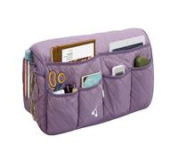 Kangnice Almacenamiento de reposabrazos para sofás, 5 Opciones de Colores Elegantes, Tela Resistente, Multiusos, para hogar, Bolsa Multifuncional para Brazo para sofá