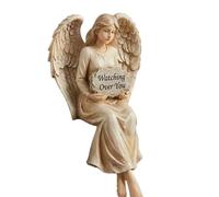 Kangnice Angelical con Estante niñera símbolo de protección y Amor para Las Mujeres Aliento Presente hogar Estante repisas decoración Resina Estatua angelical