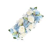 Kangnice Boda Decorativa arqueada con Flores de Seda a Prueba de decoloración, decoración de Ceremonias Elegantes, Fondo Floral Elegante, ensamblaje arqueado de Boda