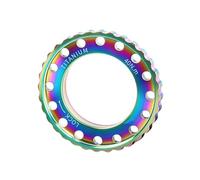 Kangnice Buje de aleación para Bicicletas, Frenos de Disco para Bicicletas con Anillo de Bloqueo para un frenado Estable en Casi Condiciones de