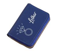 Kangnice Cartera de acordeón Que Ahorra Espacio, PU, diseño de múltiples Ranuras, Soporte práctico para Tarjetas de Visita de Viaje, Billetera para Tarjetas