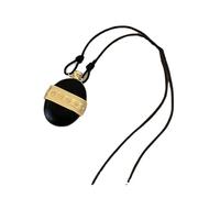 Kangnice Collar con colgante en forma de frasco de vino de longitud, cadena con textura de madera, joyería adecuada para mujeres de, collar con colgante de frasco presente para amantes